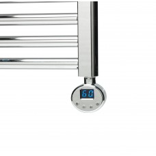 CURVED CHROME THERMOSTATIC 600 X 1500