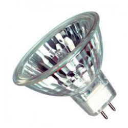 NL258M  12V 50W HALOGEN DICHROIC GLASS FRONTED WIDE ANGLE LAMP  