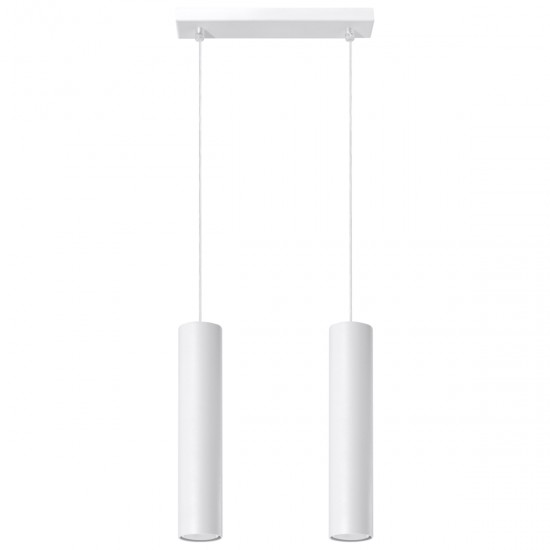 Pendant lamp LAGOS 2 white