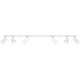 Ceiling lamp RING 6L white