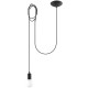 Pendant lamp EDISON 1 black