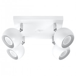 Ceiling lamp OCULARE 4 white