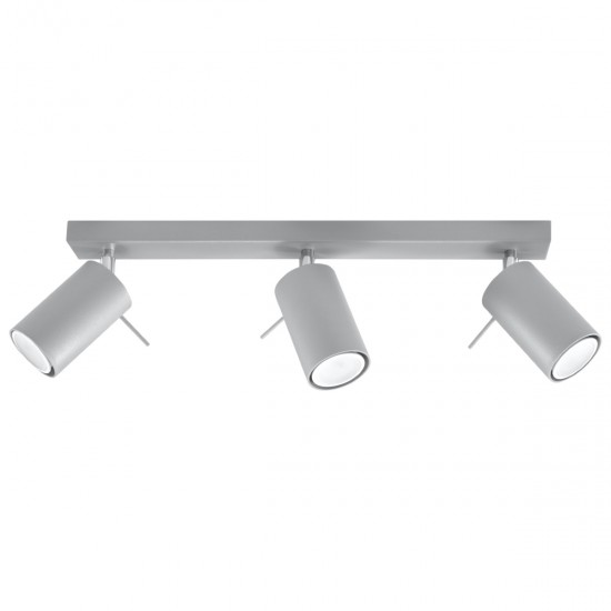 Ceiling lamp RING 3 grey