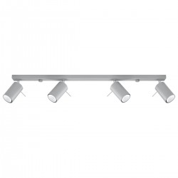 Ceiling lamp RING 4L grey