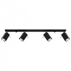 Ceiling lamp MERIDA 4L black