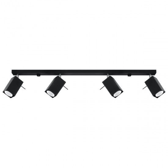 Ceiling lamp MERIDA 4L black