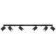 Ceiling lamp MERIDA 6L black