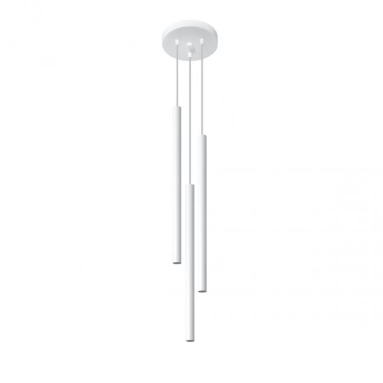 Pendant lamp PASTELO 3P white