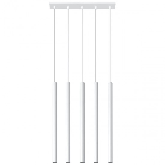 Pendant lamp PASTELO 5 white