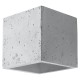 Wall lamp QUAD concrete