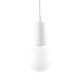 Pendant lamp DIEGO 1 white