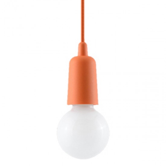 Pendant lamp DIEGO 1 orange