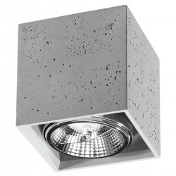 Ceiling lamp VALDE concrete