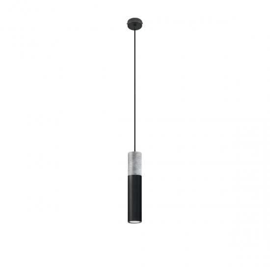 Pendant lamp BORGIO 1 black
