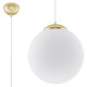 Pendant lamp UGO 30 golden