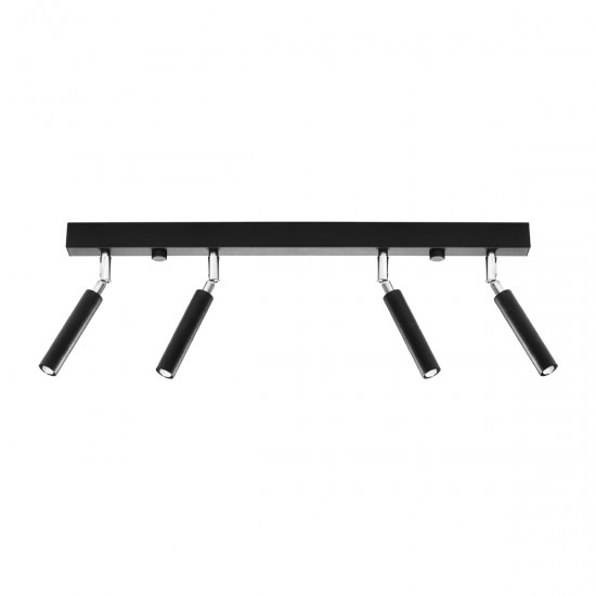 Ceiling lamp EYETECH 4 black