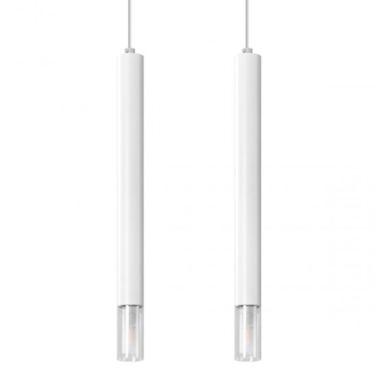 Pendant lamp WEZYR 2 white