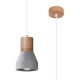 Pendant lamp QUBIC grey
