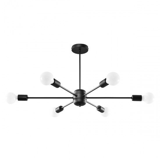 Chandelier LANGO 6 black