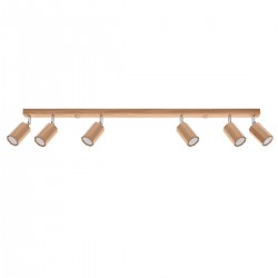 Ceiling lamp ZEKE 6 oak