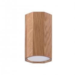 Ceiling lamp ZEKE 10 oak