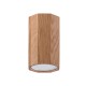 Ceiling lamp ZEKE 10 oak
