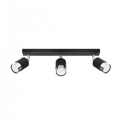 Ceiling lamp NERO 3 black/chrome