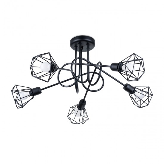 Chandelier ARTEMIS 5S black Chandelier ARTEMIS 5S black