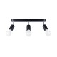 Ceiling lamp FORNES 3 black