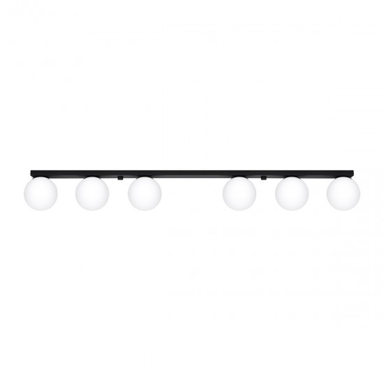 Ceiling lamp YOLI 6 black