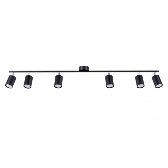 Ceiling lamp LEMMI 6L black