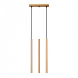 Pendant lamp PASTELO 3L gold