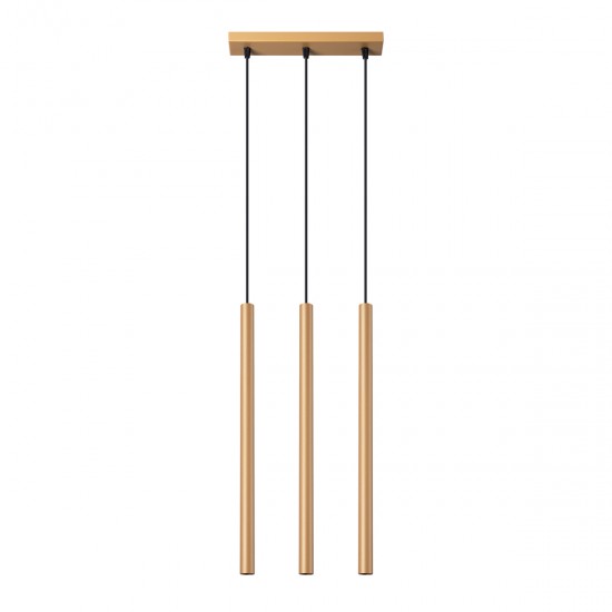 Pendant lamp PASTELO 3L gold