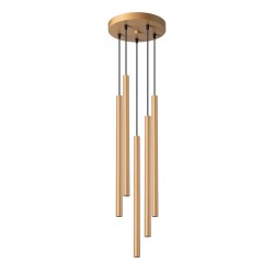 Pendant lamp PASTELO 5P gold