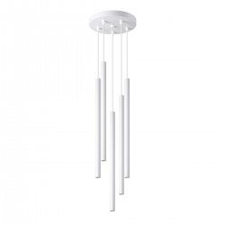 Pendant lamp PASTELO 5P white