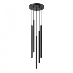 Pendant lamp PASTELO 5P black