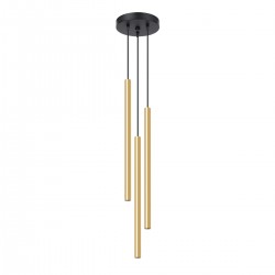 Pendant lamp PASTELO 3P polished gold