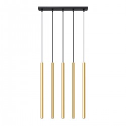 Pendant lamp PASTELO 5L polished gold