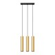 Pendant lamp LAGOS 3 polished gold