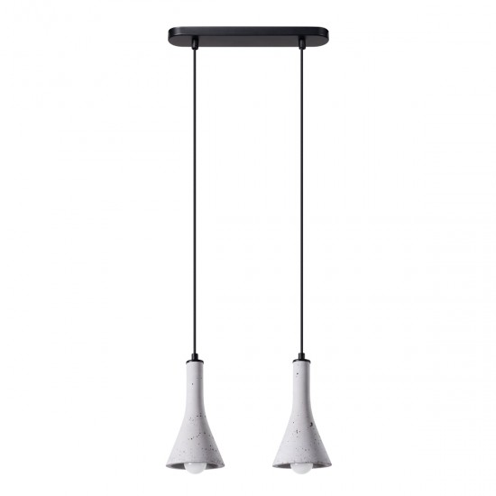 Pendant lamp REA 2 concrete