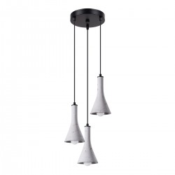 Pendant lamp REA 3P concrete