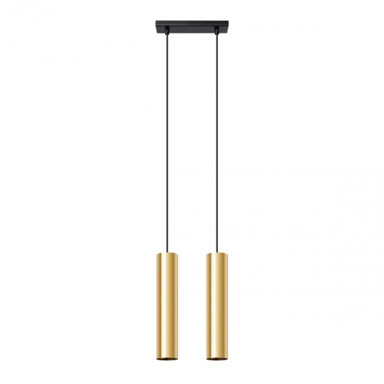 Pendant lamp LAGOS 2 polished gold