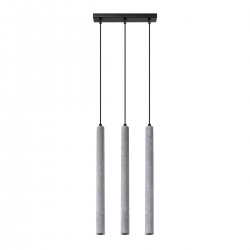 Pendant lamp PASTELO 3L concrete