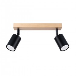 Ceiling lamp VERDO 2 black