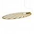 Pendant lamp LEHDET golden
