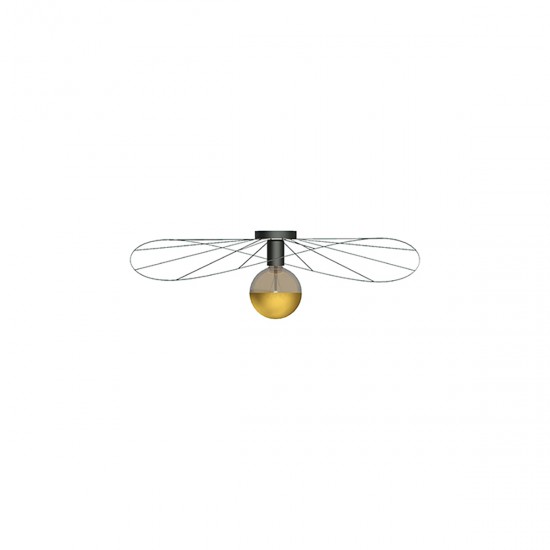 Wall lamp / Ceiling lamp ESKOLA 70 black Wall lamp / Ceiling lamp ESKOLA 70 black