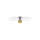 Wall lamp / Ceiling lamp ESKOLA 70 black Wall lamp / Ceiling lamp ESKOLA 70 black