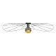 Wall lamp / Ceiling lamp ESKOLA 110 black Wall lamp / Ceiling lamp ESKOLA 110 black