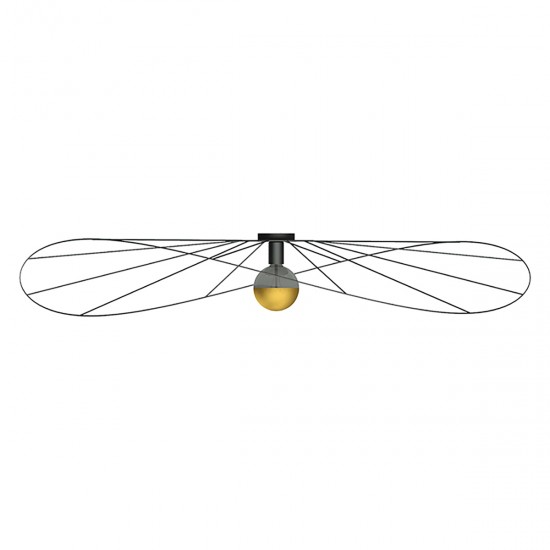 Wall lamp / Ceiling lamp ESKOLA 140 black Wall lamp / Ceiling lamp ESKOLA 140 black