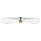 Wall lamp / Ceiling lamp ESKOLA 140 black Wall lamp / Ceiling lamp ESKOLA 140 black